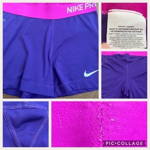 💚💚GUC--NIKE PRO Shorts Sz Med $17💚💚
